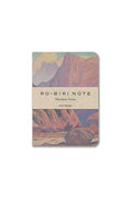 Pocket notebook with printed canyon landscape cover, RO-BIKI NOTE Museum Series